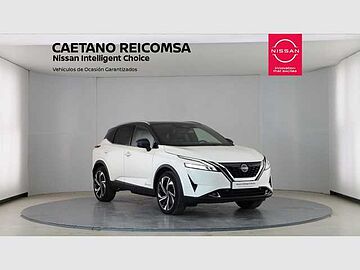 Nissan Qashqai E-POWER 140 KW (190 CV) Tekna+ Lunar White con Techo Midnight Black (metalizado)