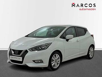Nissan Micra IG-T 74 kW (100 CV) E6D Acenta SOLID WHITE NEGRO