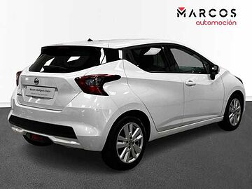 Nissan Micra IG-T 74 kW (100 CV) E6D Acenta GLAZE WHITE NEGRO