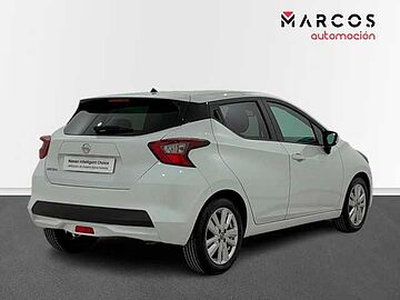 Nissan Micra IG-T 74 kW (100 CV) E6D Acenta SOLID WHITE NEGRO