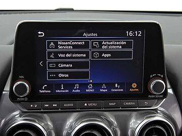 Nissan Juke 1.0 DIG-T 114 N-CONNECTA DCT 5P (NAVI + BITONO) Lunar White + Midnight Black Metalizado